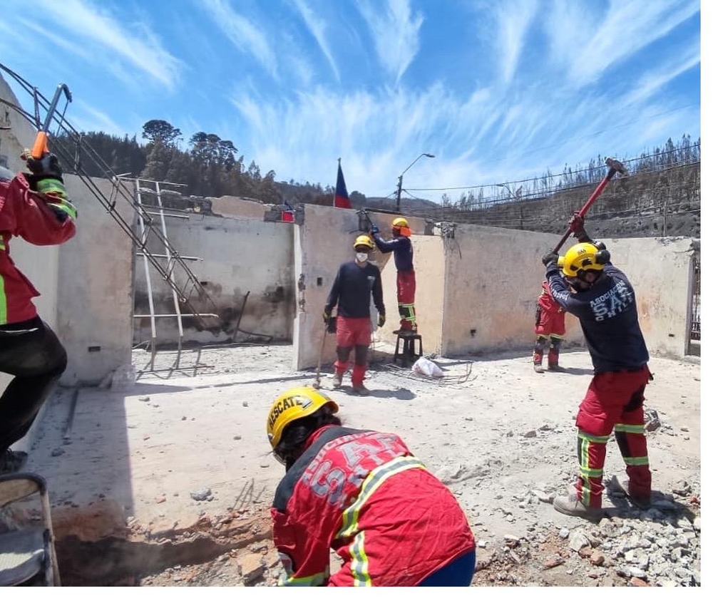 Búsqueda y rescate en estructuras colapsadas